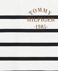 Tommy Hilfiger Placement Stripe Knitted Square Pillow, 20" X 20"