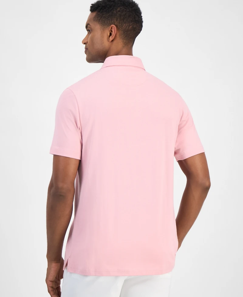 Club Room Men's Knit Polo Shirt
