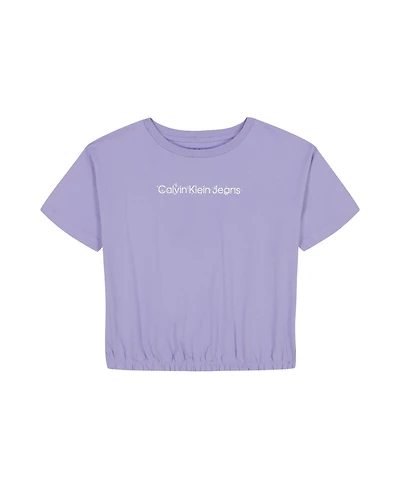 Calvin Klein Big Girls Short Sleeve T-Shirt