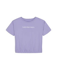 Calvin Klein Big Girls Short Sleeve T-Shirt