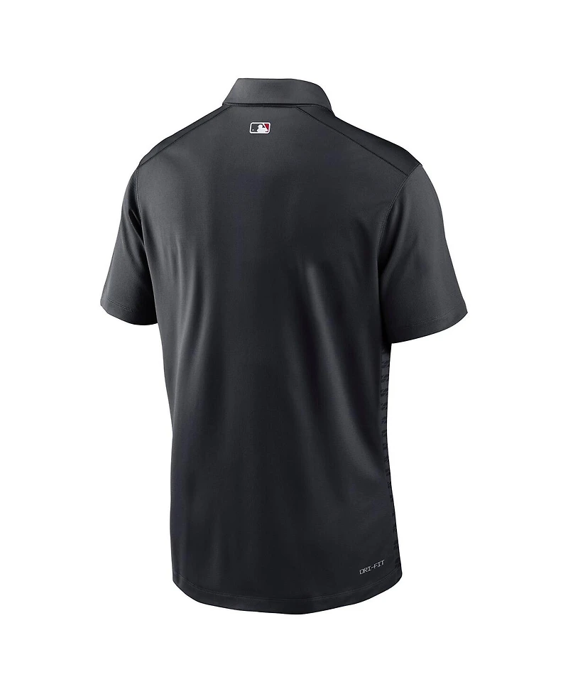 Nike Men's Navy Cleveland Guardians Authentic Collection Victory Performance Polo Shirt