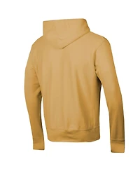 Champion Men's Gold Colorado Buffaloes Skinny Arch Over Vintage Wash Pullover Hoodie