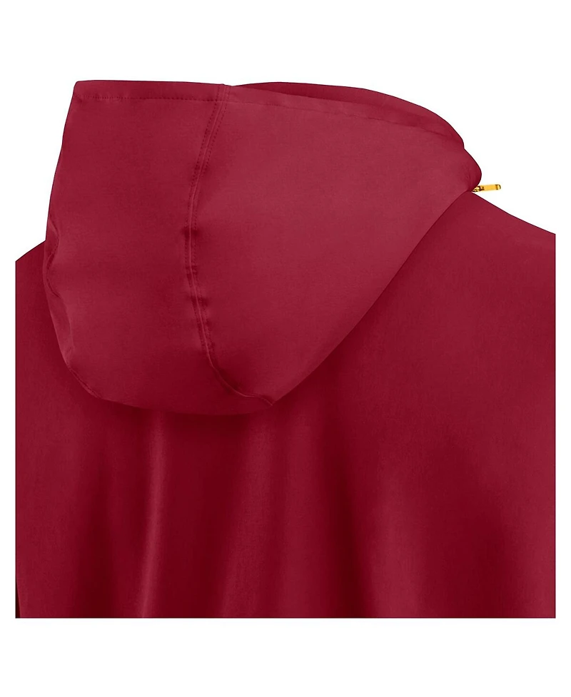 Nike Men's Cardinal Usc Trojans Sideline Coaches Quarter-Zip Jacket