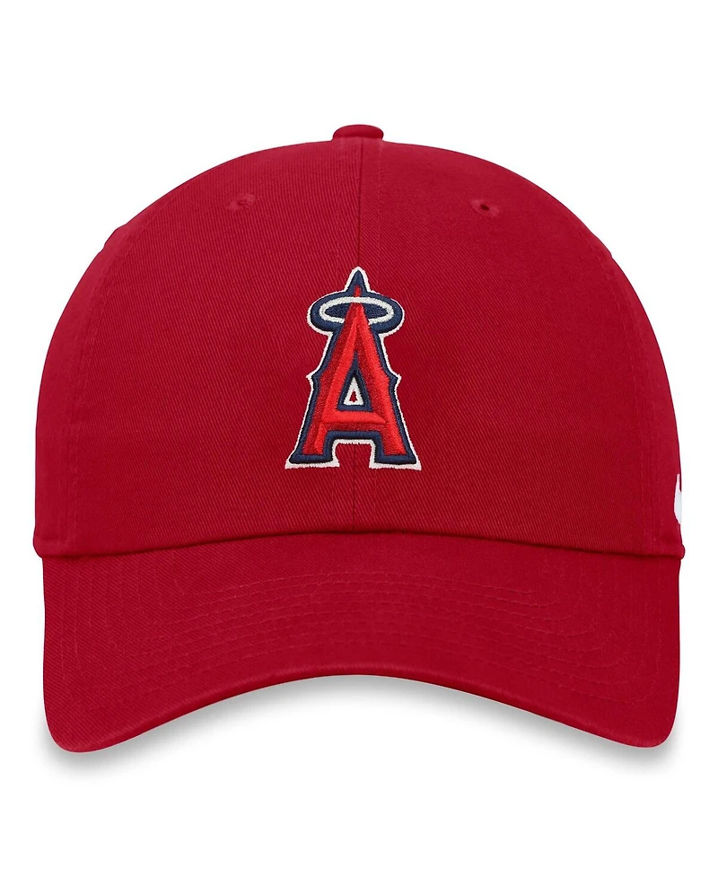 Nike Men's Red Los Angeles Angels Club Adjustable Hat