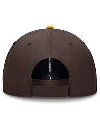Nike Men's Brown San Diego Padres Club Performance Adjustable Hat