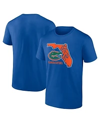Fanatics Men's Royal Florida Gators State Lock In T-Shirt