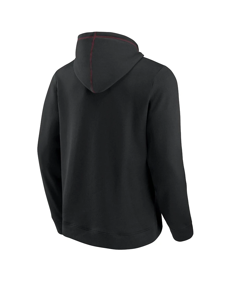 Fanatics Men's Black Texas A & M Aggies Toppler Fleece Pullover Hoodie