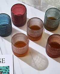 The Wine Savant Khen Hobnail Glasses, Set of 6
