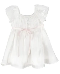 Rare Editions Baby Girls Shimmer Organza Dress