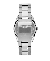 Maserati Men's Date Stainless Steel Metal Band Watch, 43mm