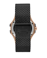 Maserati Men's Date Black Metal Band Watch, 42mm