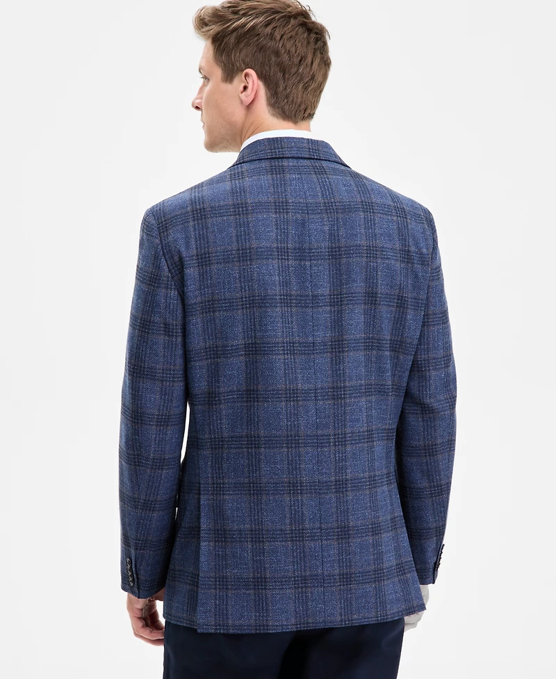 Tommy Hilfiger Men's Modern-Fit Check Sport Coat
