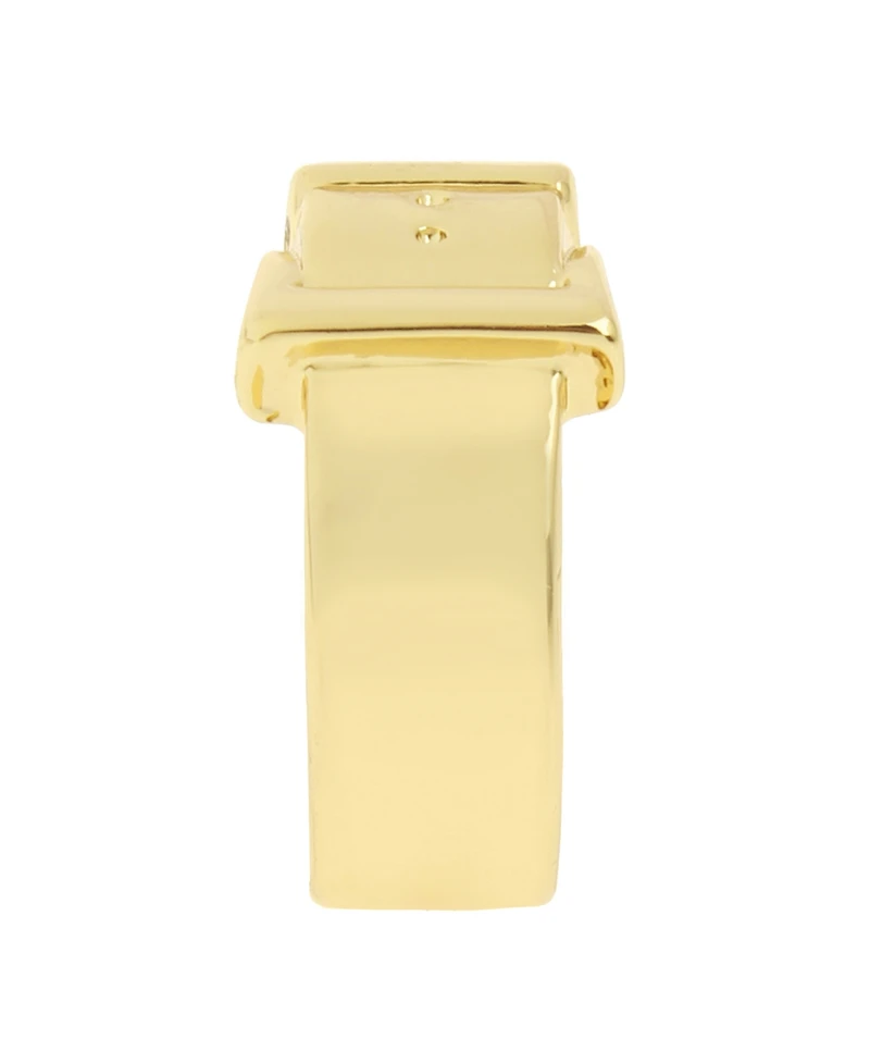 Steve Madden Belt Buckle Band Ring