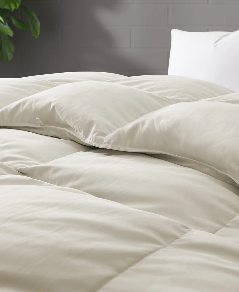 Unikome Heavyweight Goose Down Fiber Comforter, California King