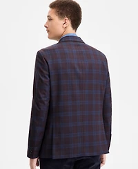Tommy Hilfiger Men's Modern-Fit Check Sport Coat