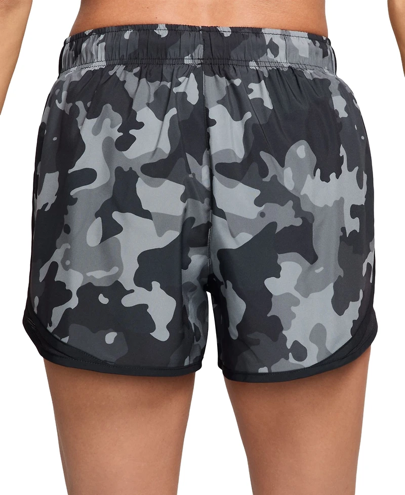 Nike Women's Tempo Dri-fit Mid-Rise 3" Lined Camo Running Shorts