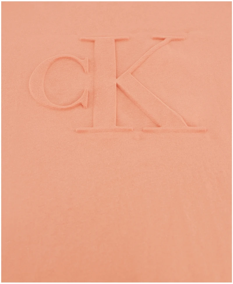Calvin Klein Big Boys Embossed Short Sleeve T-Shirt