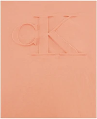 Calvin Klein Big Boys Embossed Short Sleeve T-Shirt