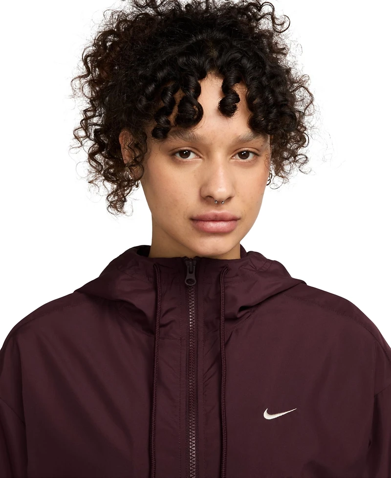 Nike Women's Sportswear Classic Zip-Front Hooded Jacket
