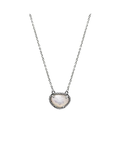 Adornia Fine Birthstone Necklace .925 sterling silver