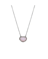 Adornia Fine Birthstone Necklace .925 sterling silver
