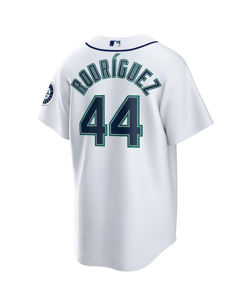 Nike Men's Julio Rodriguez White Seattle Mariners Home Replica Jersey