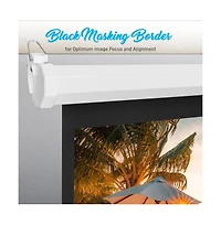 Pyle Universal 100-Inch Roll-Down Manual Projection Screen – Matte White (59.8" x 79.9")