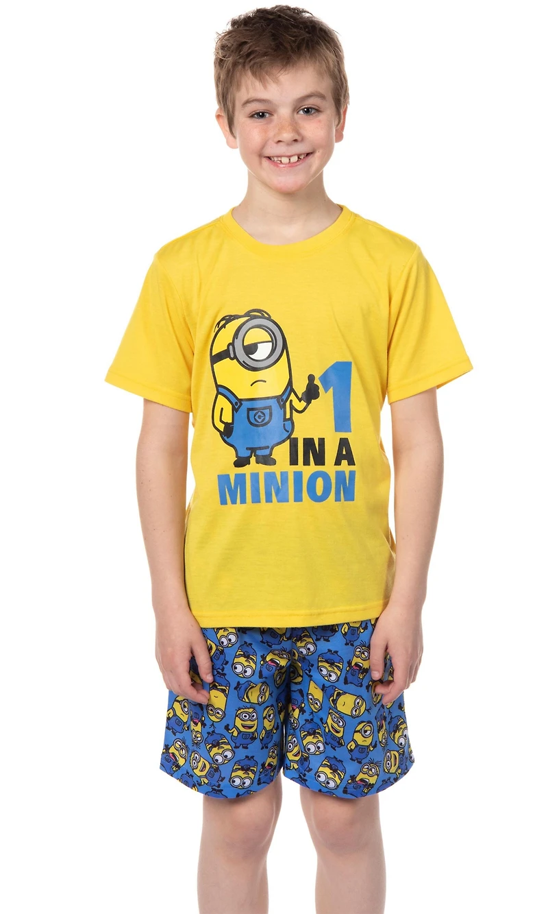 Despicable Me Boys Minions 1 A Minion 2PC Pajama Set