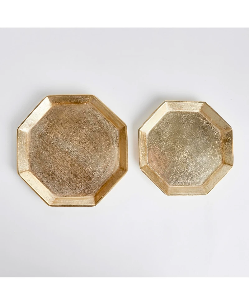 Dezi Octagonal Serving Trays St/2