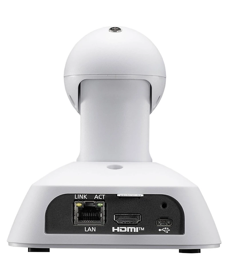 Panasonic Aw-UE4WG 4K UltraHD Compact Integrated Ptz Camera with Ip Streaming, White