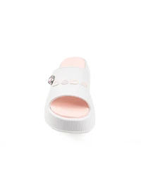 Bebe Little and Big Girls Trendy Comfortable Summer Platform Slides