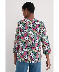 Seasalt Cornwall Women's Watercolor Sketch Top
