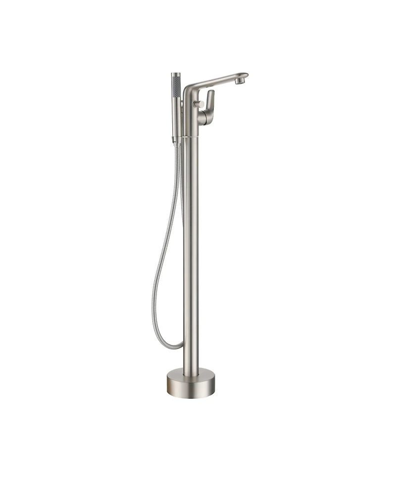 Freestanding Floor Mounted Bathtub Faucet - Anti-Scald, Durable, and Versatile