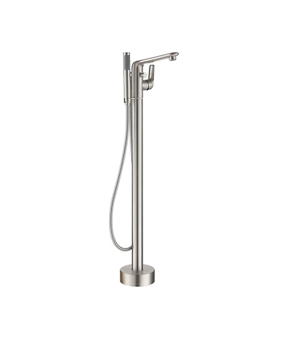 Freestanding Floor Mounted Bathtub Faucet - Anti-Scald, Durable, and Versatile