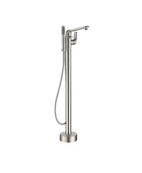 Freestanding Floor Mounted Bathtub Faucet - Anti-Scald, Durable, and Versatile