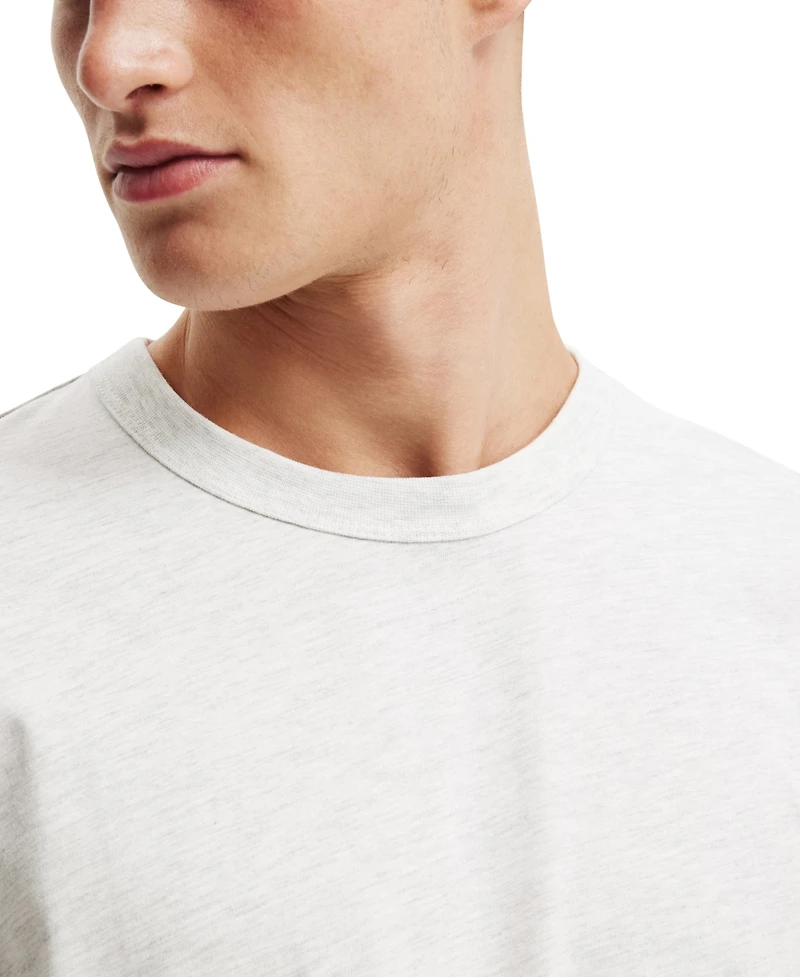 Cotton On Men's Cropped Fit Long Sleeve T-Shirt