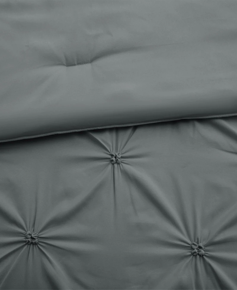 Unikome All Season Pintuck Down Alternative Comforter, Twin