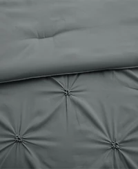 Unikome All Season Pintuck Down Alternative Comforter, Twin