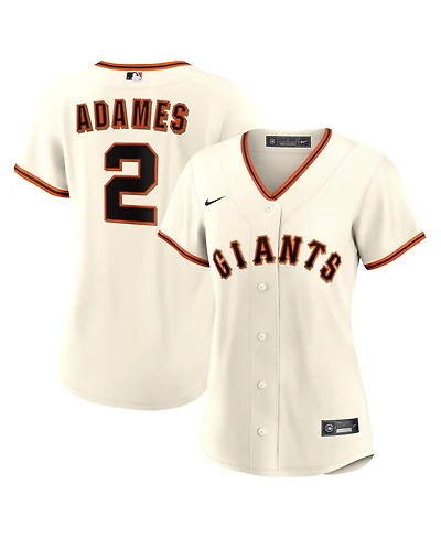 Nike Women's Willy Adames Cream San Francisco Giants Home Replica Baseball Jersey