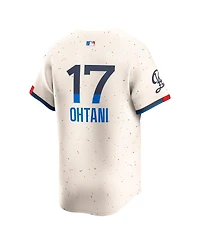 Nike Men's Shohei Ohtani Cream Los Angeles Dodgers City Connect Limited Player Jersey