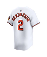 Nike Men's Gunnar Henderson White Baltimore Orioles Home Limited Player Jersey