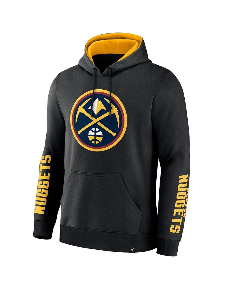 Fanatics Men's Black Denver Nuggets Legacy Guard Pullover Hoodie