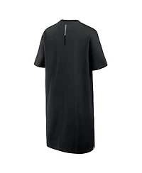 Fanatics Women's Black Alabama Crimson Tide Elements Go Tri-Blend T-Shirt Dress