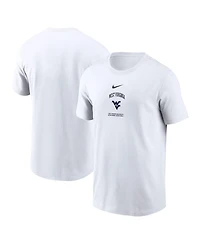 Nike Men's White West Virginia Mountaineers On-Court Basketball T-Shirt
