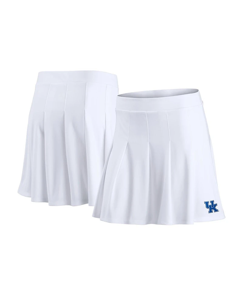 Fanatics Women's White Kentucky Wildcats Heritage Primary Skirt