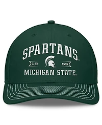 Top of the World Men's Green Michigan State Spartans Carson Trucker Adjustable Hat
