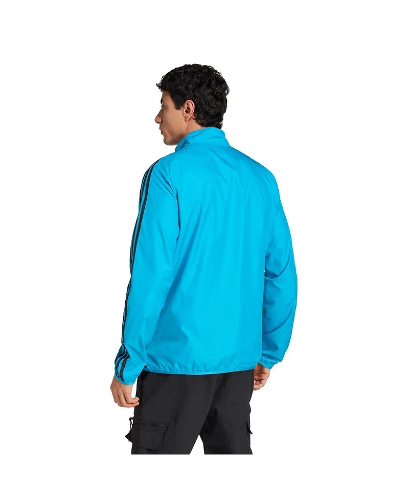 Adidas Men's Blue/Black Charlotte Fc 2025 Anthem Reversible Full-Zip Jacket
