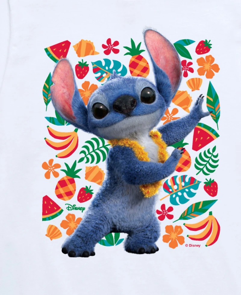 Lilo & Stitch Big Boys Live Action Fruit Graphic T-Shirt