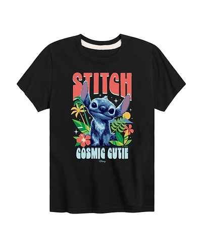 Lilo & Stitch Big Boys Live Action Cosmic Cutie Graphic T-Shirt