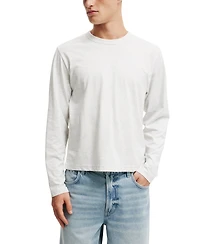 Cotton On Men's Cropped Fit Long Sleeve T-Shirt